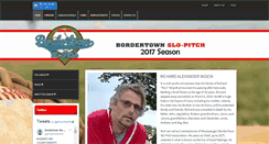 Desktop Screenshot of bordertownslopitch.com